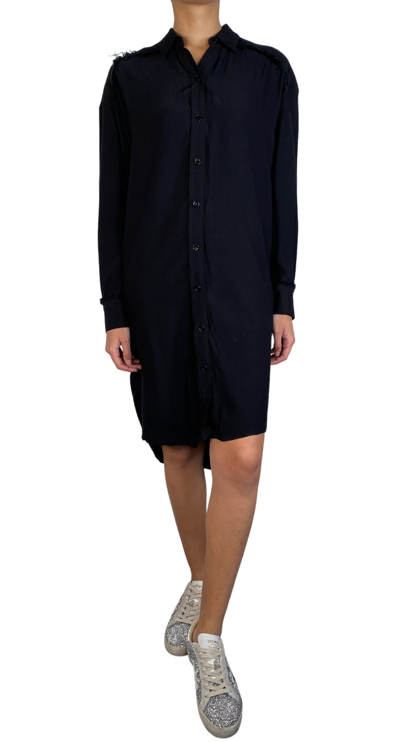 Vestido Camisero Negro