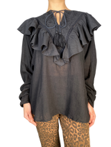 Blusa Con Vuelos