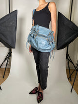 Cartera Peach Cuero