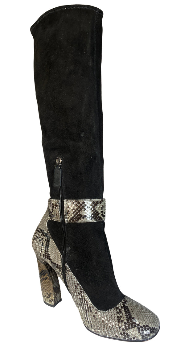 Botas Cuero Snake