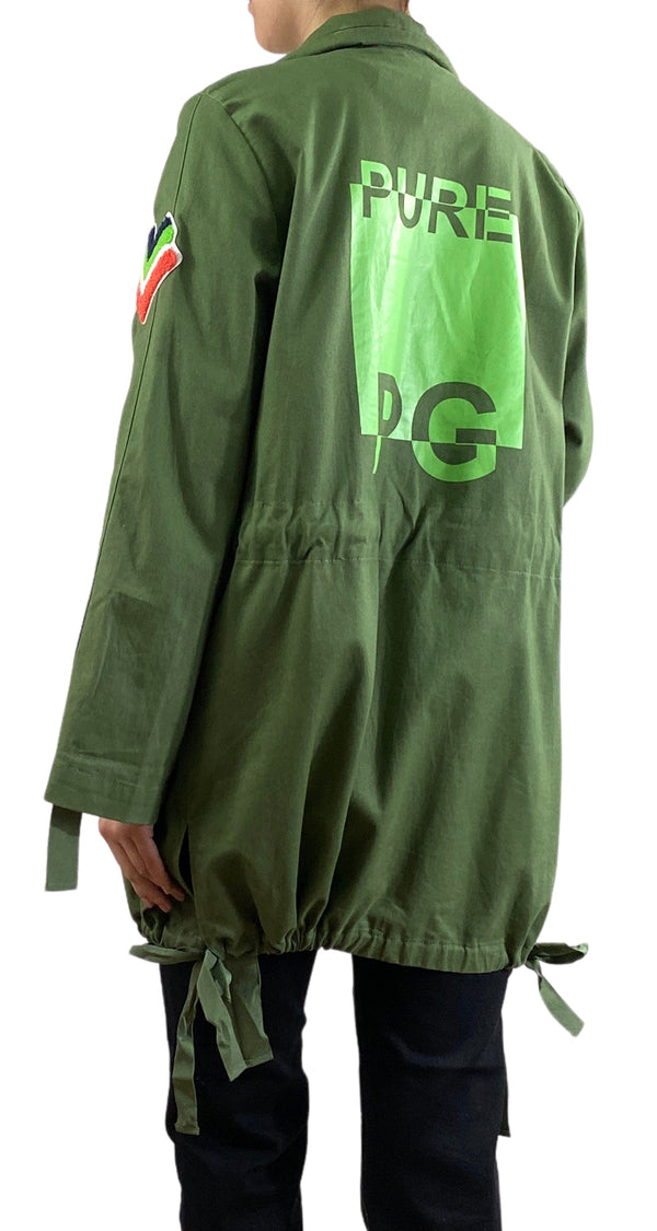 Chaqueta Verde Pure