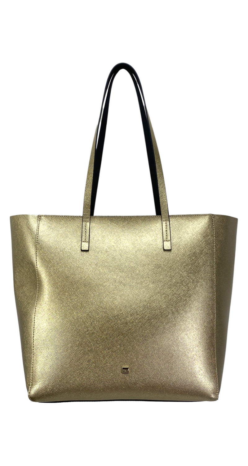 Cartera Tote Bag Dorada