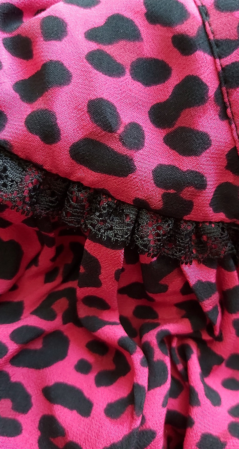 Vestido Reveal Print Leo