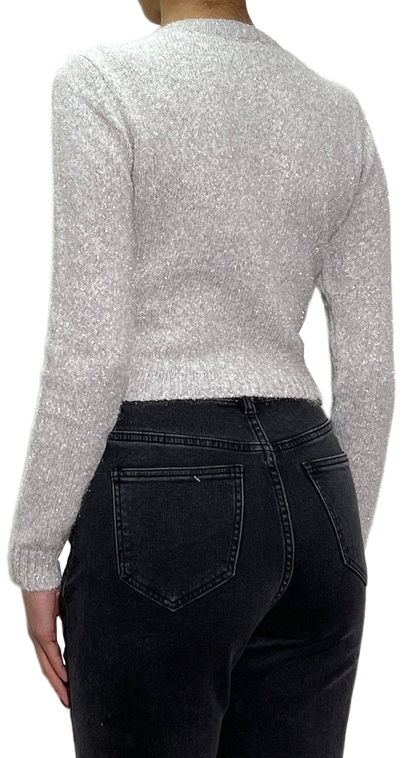 Sweater Gris Botones