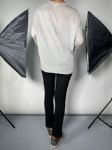 Sweater Gris Abierto