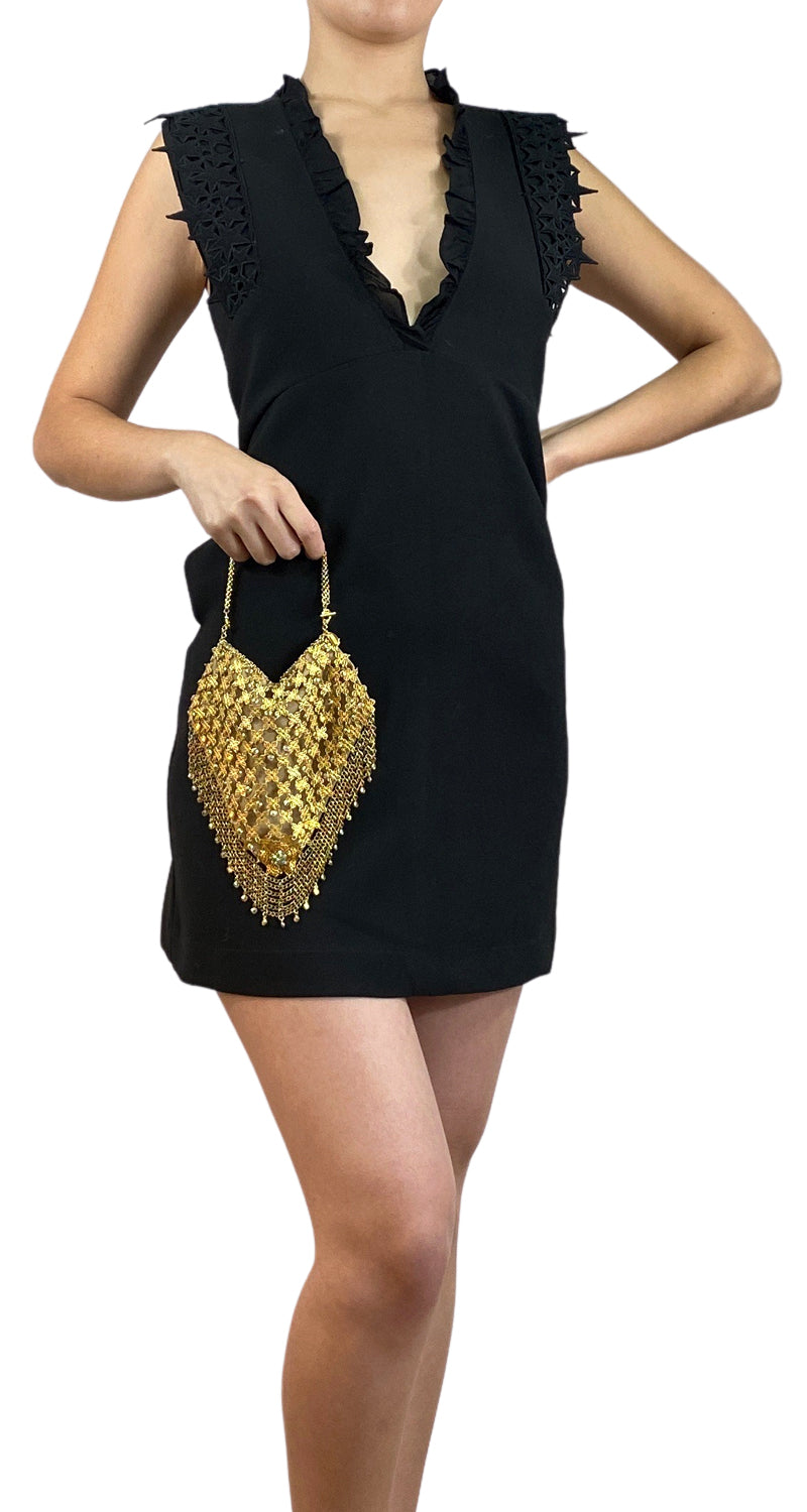 Bolso de Mano Dorado