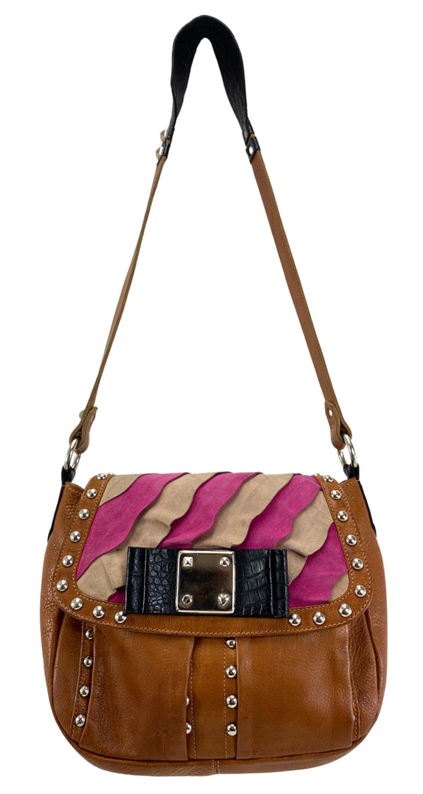 Cartera Cuero Café