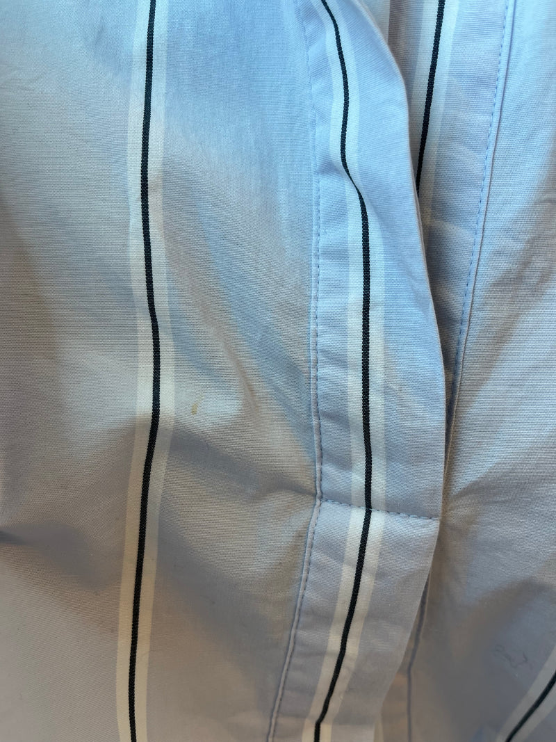 Vestido Mini Azul con Rayas