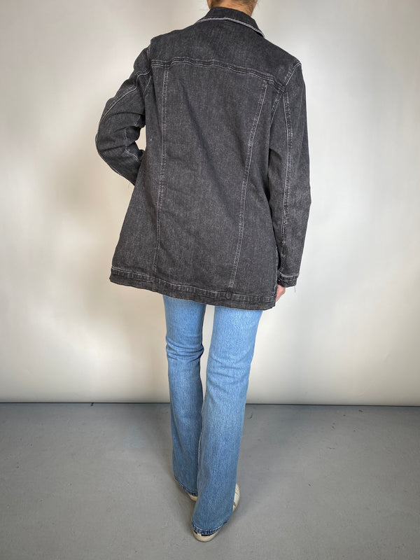 Chaqueta Denim Negra