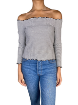 Polera Tejida Rayas