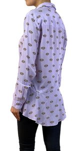 Blusa Seda Morada