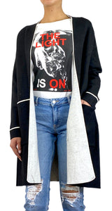 Sweater Abierto Negro