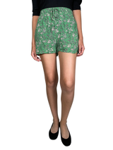 Short Verde Flores
