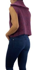 Sweater Tejido Sin Mangas