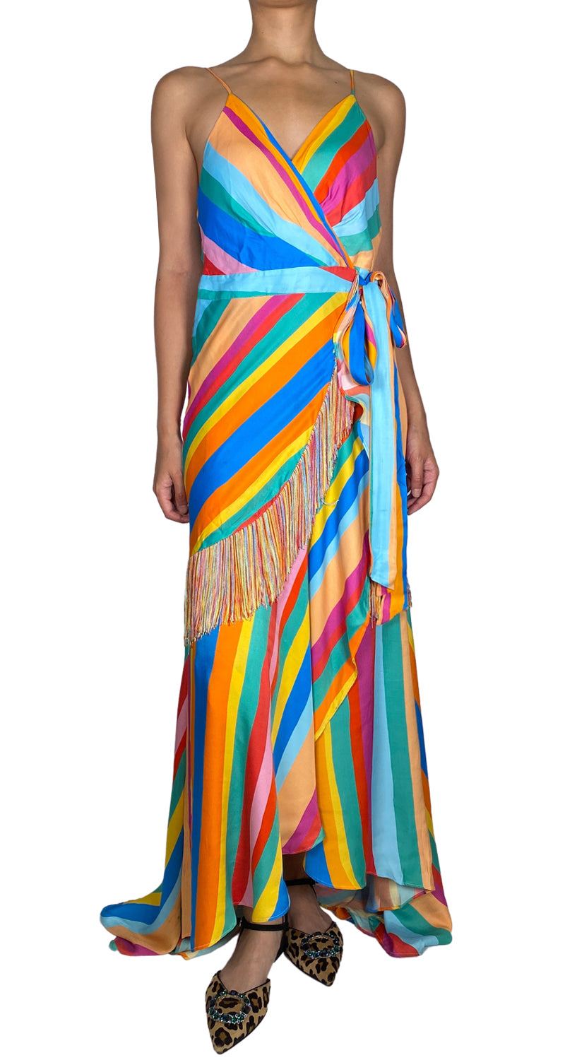 Wrap Dress Multicolor