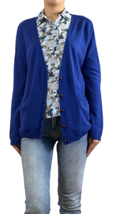 Sweater Botones Azul
