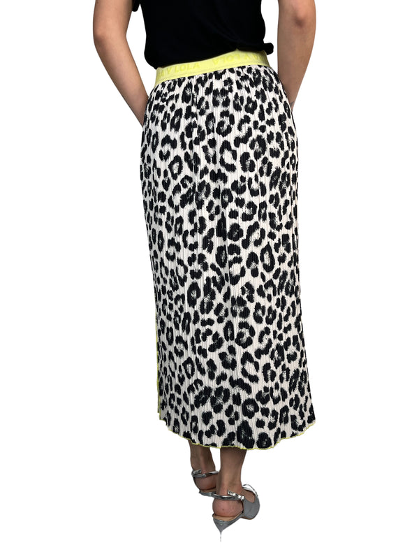Falda Leopard