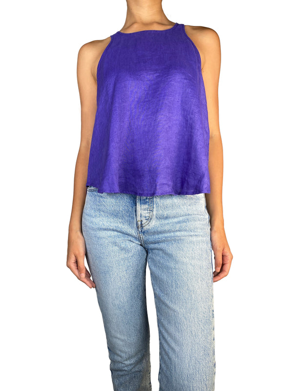 Blusa Lino Morada
