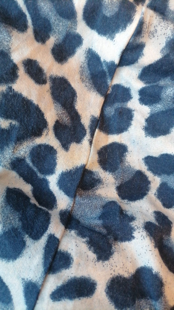 Vestido Leopard Azul