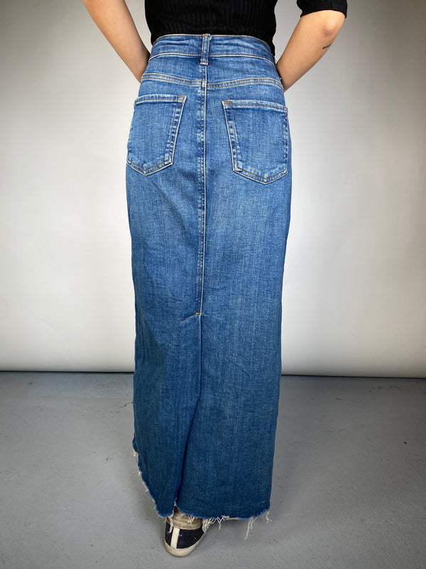 Falda Maxi Denim