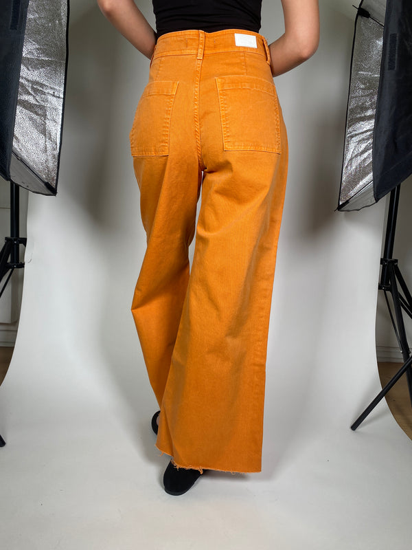 Denim Palazzo Naranja