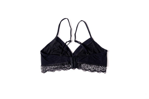 Bralette Negro Encaje