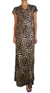 Vestido Wrap Animal Print