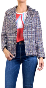Chaqueta Tejida Multicolor
