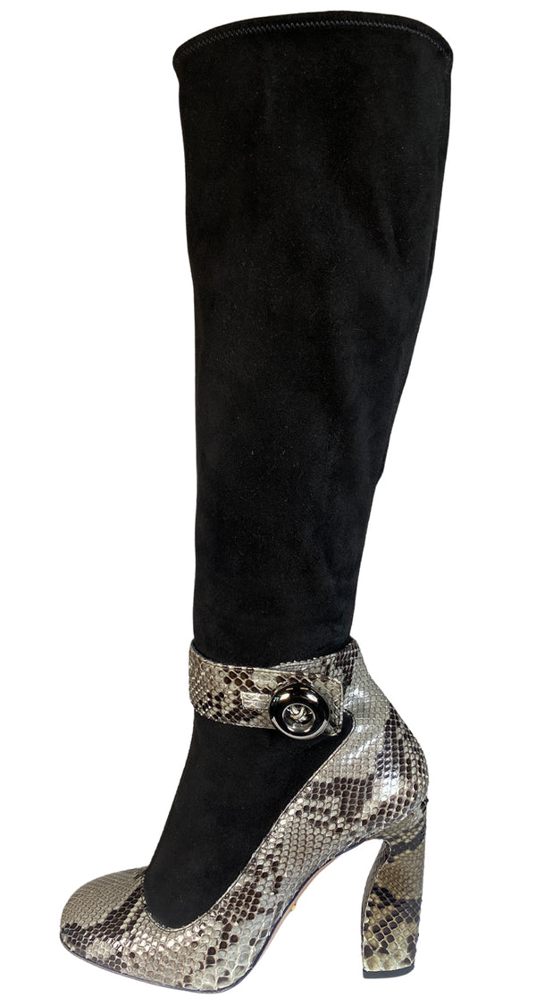 Botas Cuero Snake