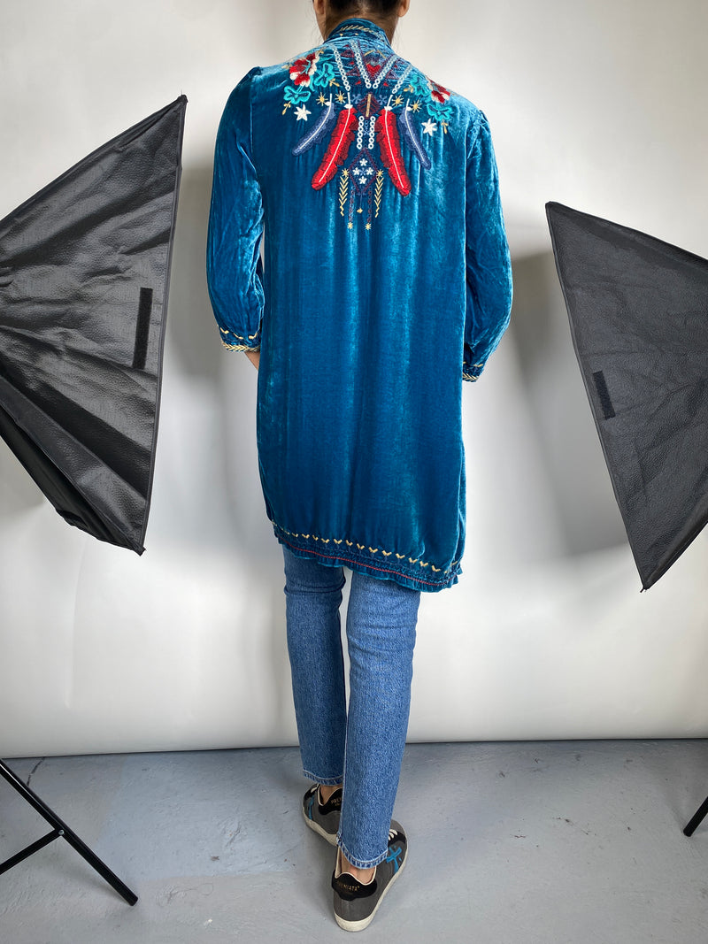 Kimono Terciopelo Seda