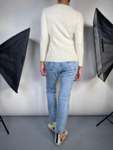Sweater Lazo Crema