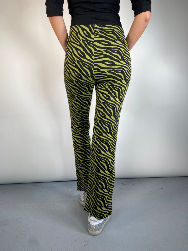 Pantalón Tejido Cebra