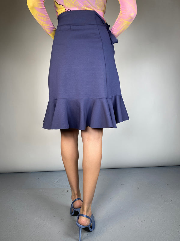 Pollera Wrap Azul