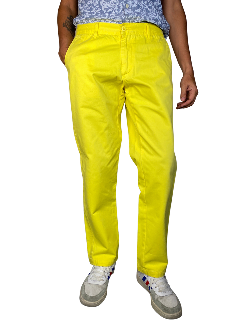 Pantalón Impermeable Amarillo Fluor – mariocruzstudio