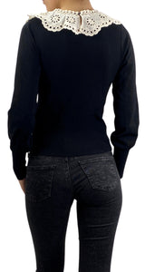 Polera Tejida Negra