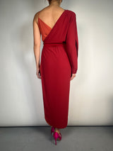 Vestido Maxi Bicolor R&N