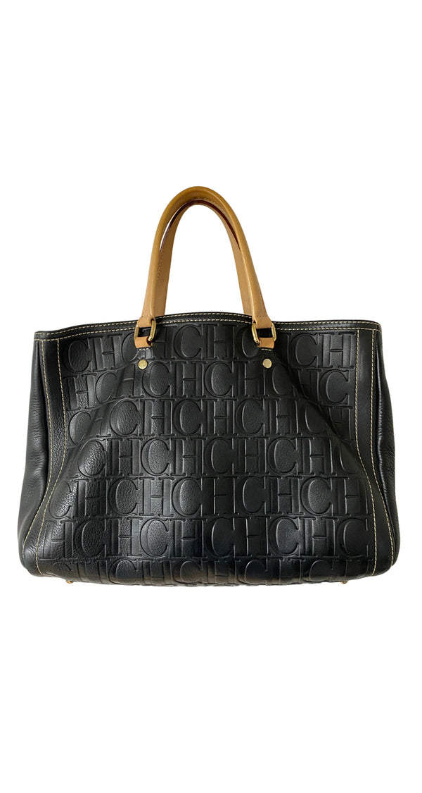 Cartera Negra Monogram
