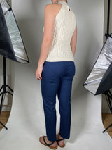Sweater Blanco Tejido