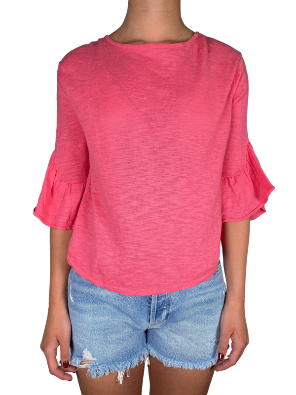 Polera Tejida Rosada