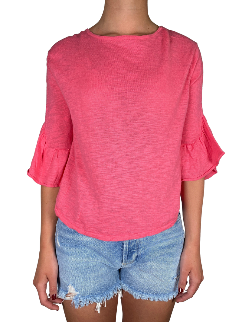 Polera Tejida Rosada