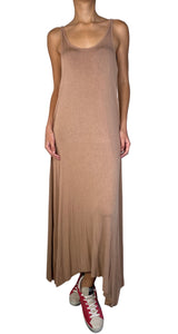 Vestido Maxi Beige