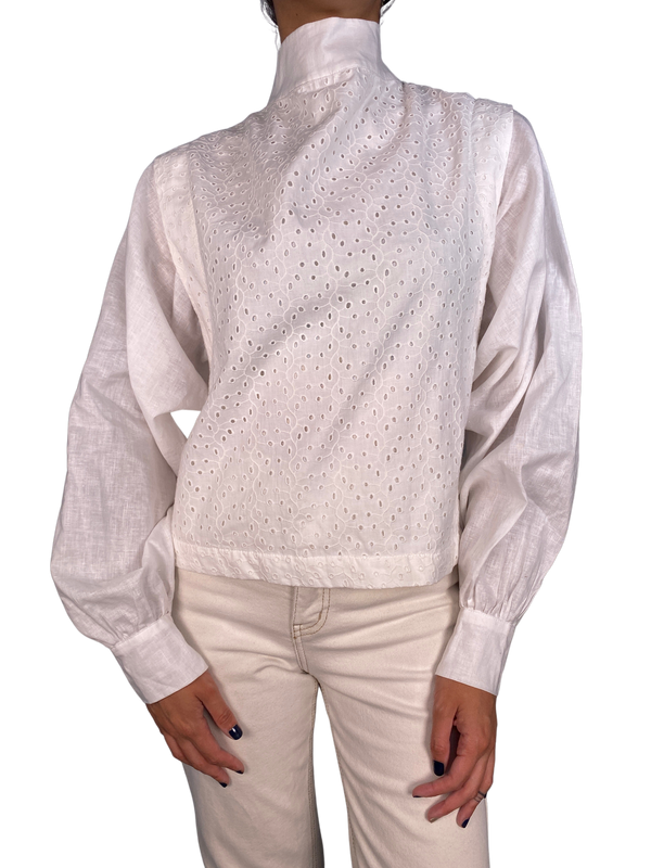 Blusa Broderie