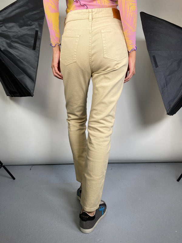 Jeans Denim Beige