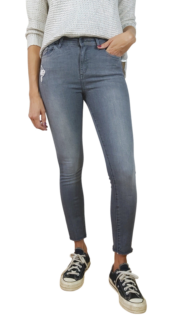 Jeans Plomo Deslavado