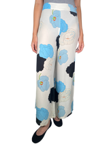 Pantalón Seda Flores