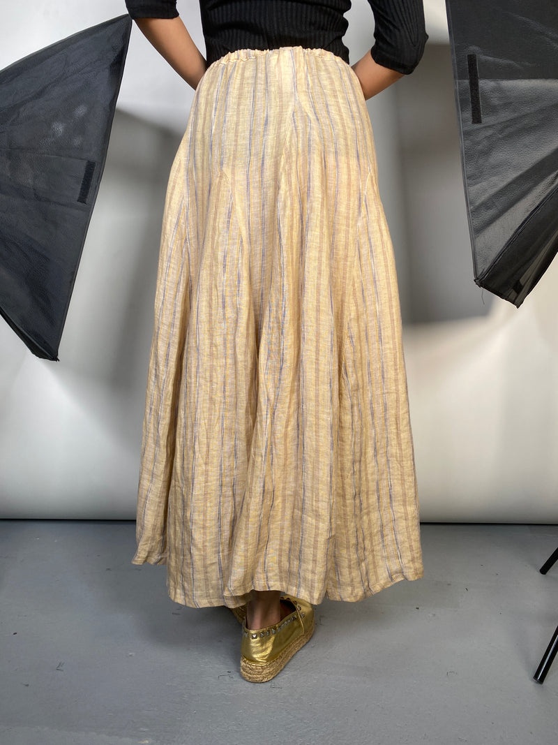 Falda Maxi Lino
