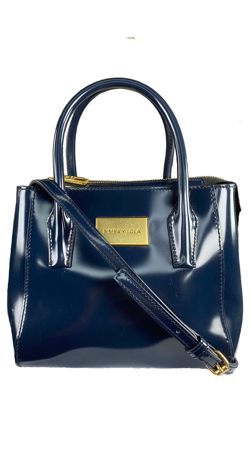 Cartera Azul Marino