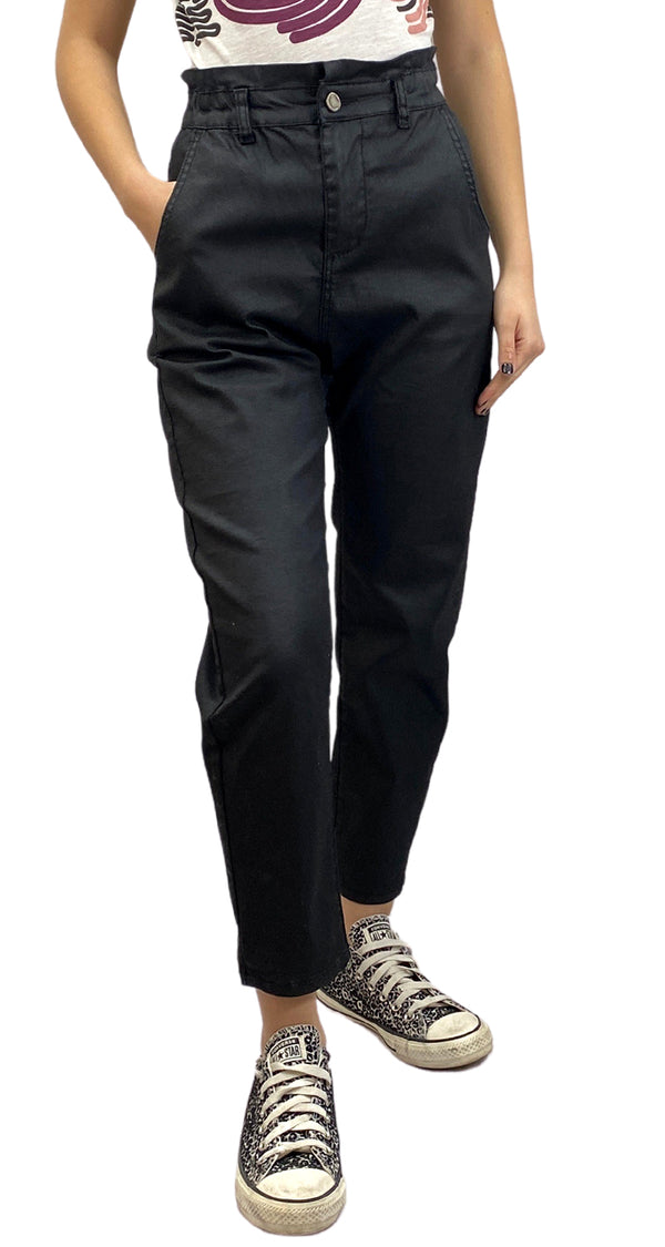 Pantalón Negro Elasticado