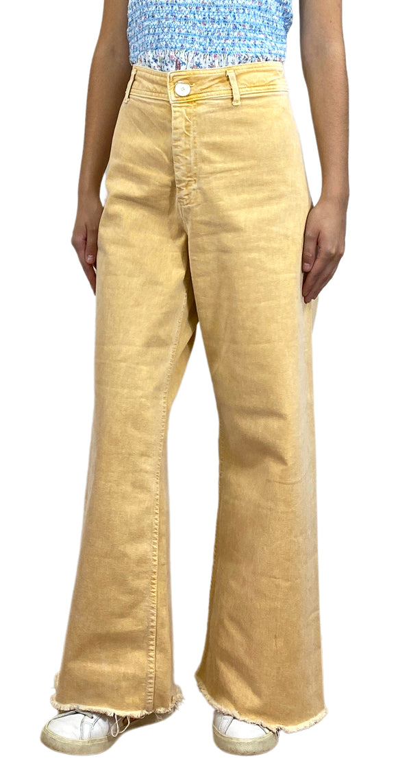 Jeans Palazzo Amarillo