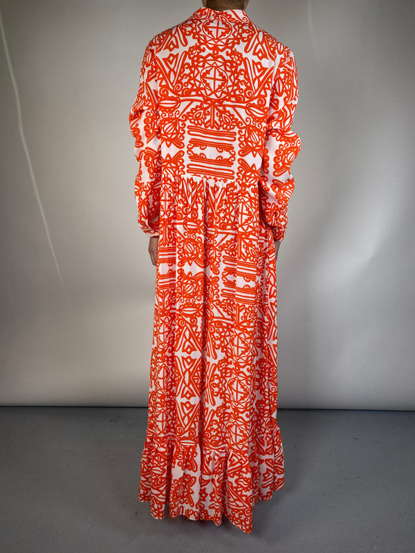 Vestido Maxi Estampado